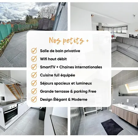 Nomad - Duplex De L'abbaye Apartment Montigny-le-Tilleul